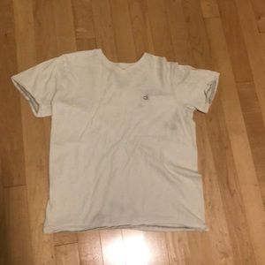 Cabin Klein White V neck